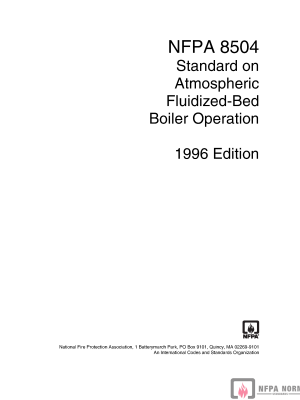 NFPA 8504 PDF NFPA 8504 PDF